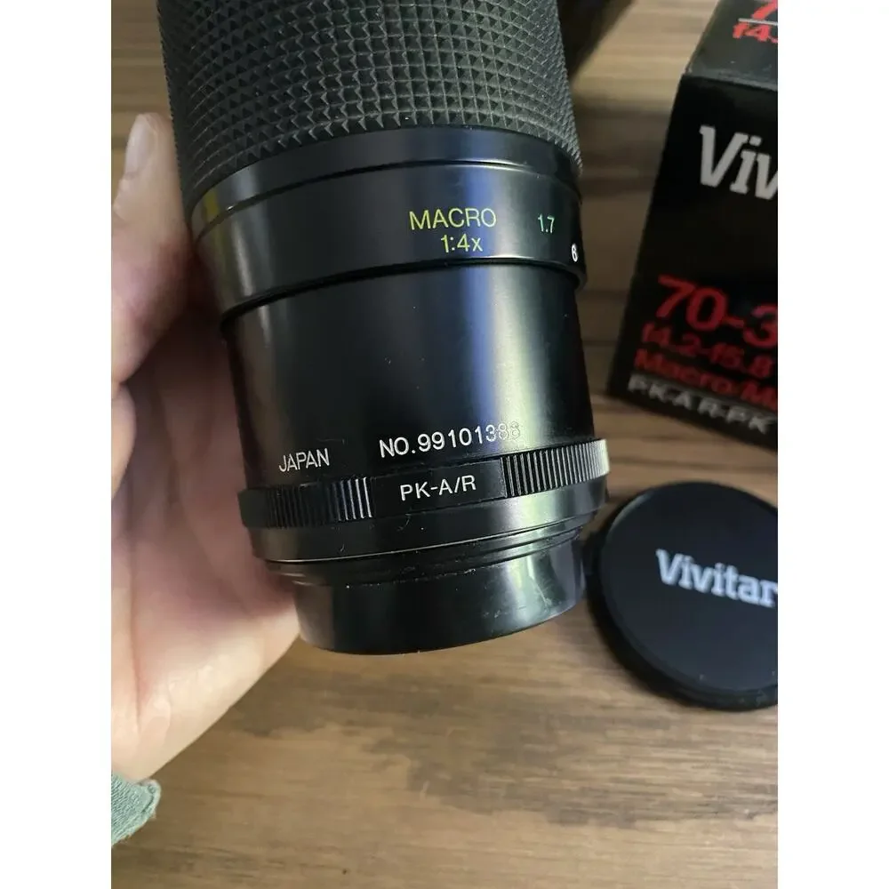 Vivitar 70-300mm 1: 4.2-5.8 MC Macro Focusing Zoom Photo Lens W/Box